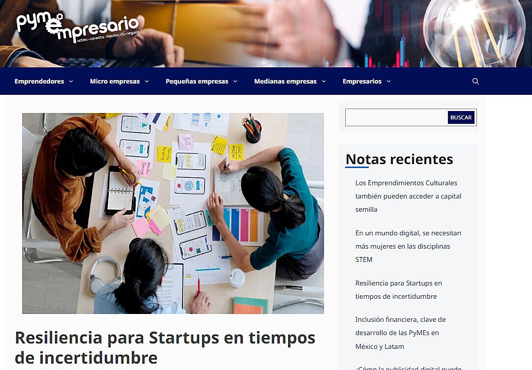 Resiliencia para Startups en tiempos de incertidumbre